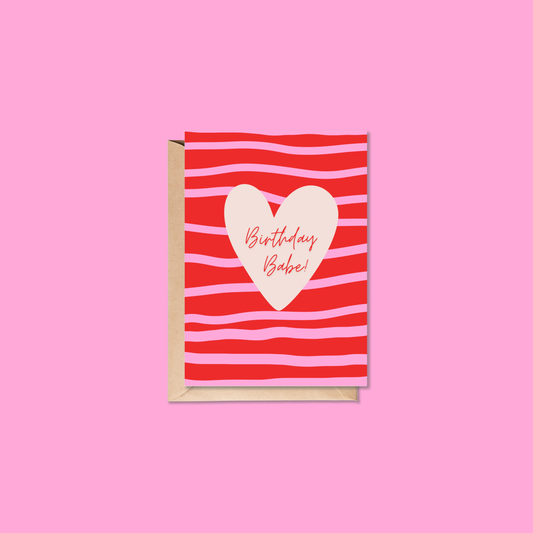 Birthday Babe Card