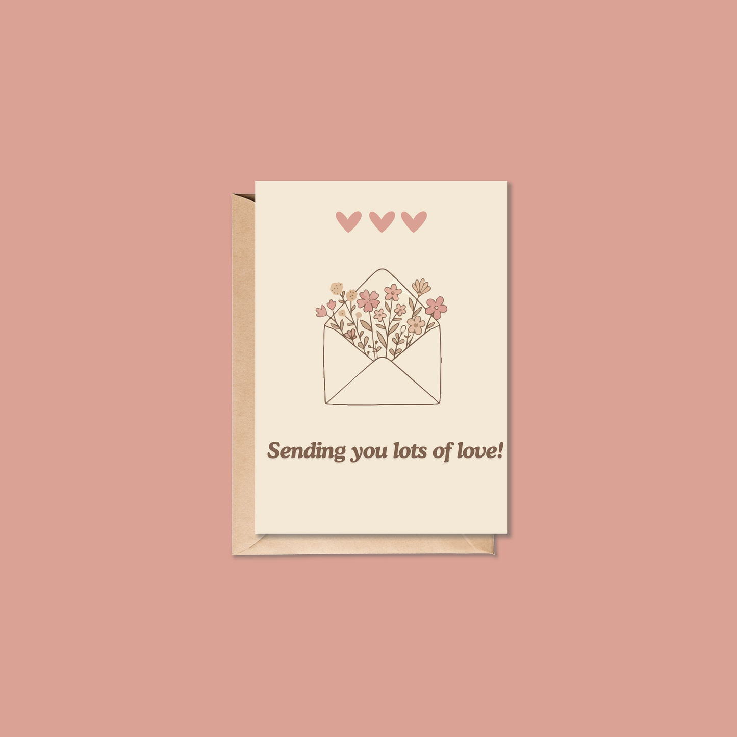 Sending You Lots of Love Card